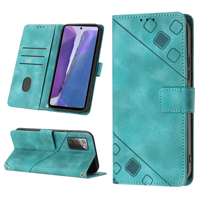 Skin-feel Embossed Leather Phone Case, For Samsung Galaxy Note10 Pro / Note10 Pro 5G / Note10+, For Samsung Galaxy Note10 / Note10 5G, For Samsung Galaxy Note20, For Samsung Galaxy Note20 Ultra