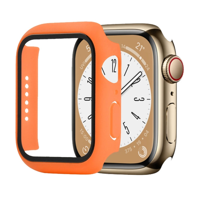 Shockproof PC+Tempered Glass Watch Protective Case, For Apple Watch Series 9 / 8 / 7 41mm