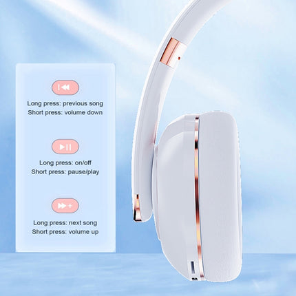 KE22 Folded Noise-cancelling Wireless Bluetooth Headphones