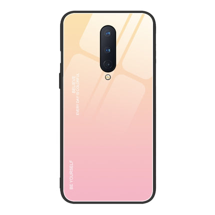 Gradient Color Glass Case, For OnePlus 8, For Vivo Y83