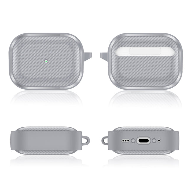 Photo Frame Carbon Fiber Series Earphone Case, For AirPods Pro 2, For AirPods Pro, For AirPods 3, For AirPods 1 / 2