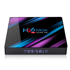 H96 Max-3318 4K Ultra HD Android TV Box with Remote Controller, Android 10.0, RK3318 Quad-Core 64bit Cortex-A53, 2GB+16GB, Support TF Card / USBx2 / AV / Ethernet, AU Plug, EU Plug, UK Plug, US Plug