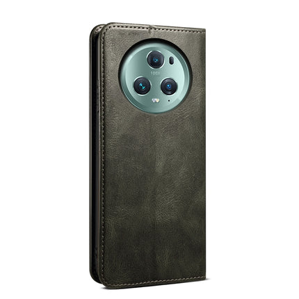Oil Wax Crazy Horse Texture Leather Phone Case, For Honor Magic5, For Honor Magic5 Pro, For Huawei P60/P60 Pro