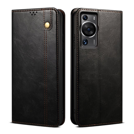 Oil Wax Crazy Horse Texture Leather Phone Case, For Honor Magic5, For Honor Magic5 Pro, For Huawei P60/P60 Pro