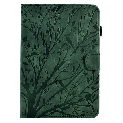 Fortune Tree Pressure Flower PU Tablet Case with Wake-up / Sleep Function, For Amazon Fire HD 8 / HD 8 Plus 2020 2022, For Amazon Kindle 11th 2022, For Amazon Fire HD 10 Plus / HD 10 2021, For Amazon Fire 7 2015 2017 2019