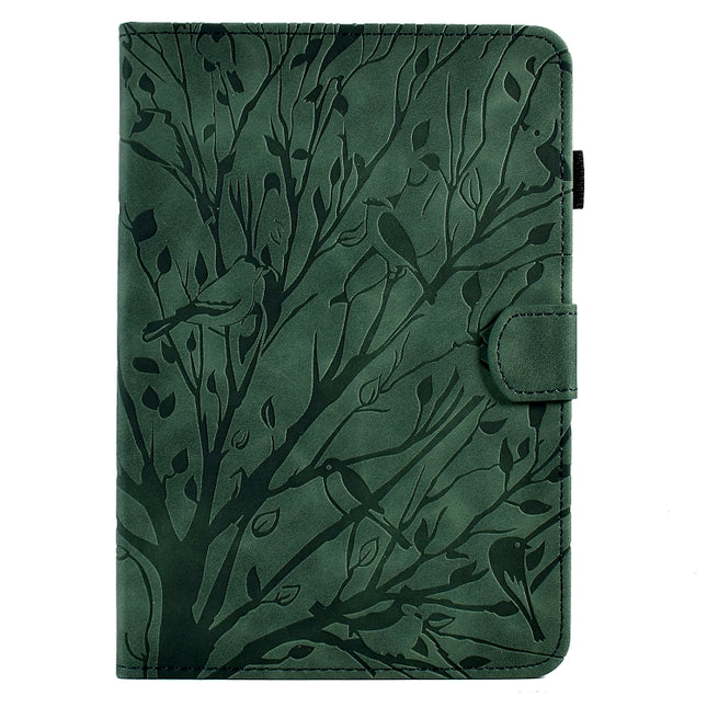 Fortune Tree Pressure Flower PU Tablet Case with Wake-up / Sleep Function, For Amazon Fire HD 8 / HD 8 Plus 2020 2022, For Amazon Kindle 11th 2022, For Amazon Fire HD 10 Plus / HD 10 2021, For Amazon Fire 7 2015 2017 2019