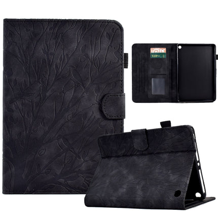 Fortune Tree Pressure Flower PU Tablet Case with Wake-up / Sleep Function, For Amazon Fire HD 8 / HD 8 Plus 2020 2022, For Amazon Kindle 11th 2022, For Amazon Fire HD 10 Plus / HD 10 2021, For Amazon Fire 7 2015 2017 2019