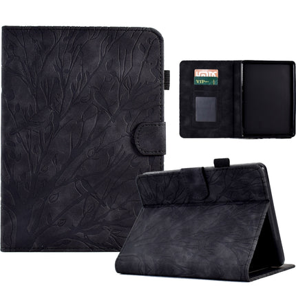 Fortune Tree Pressure Flower PU Tablet Case with Wake-up / Sleep Function, For Amazon Fire HD 8 / HD 8 Plus 2020 2022, For Amazon Kindle 11th 2022, For Amazon Fire HD 10 Plus / HD 10 2021, For Amazon Fire 7 2015 2017 2019