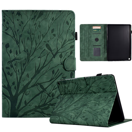 Fortune Tree Pressure Flower PU Tablet Case with Wake-up / Sleep Function, For Amazon Fire HD 8 / HD 8 Plus 2020 2022, For Amazon Kindle 11th 2022, For Amazon Fire HD 10 Plus / HD 10 2021, For Amazon Fire 7 2015 2017 2019