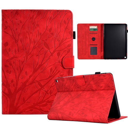 Fortune Tree Pressure Flower PU Tablet Case with Wake-up / Sleep Function, For Amazon Fire HD 8 / HD 8 Plus 2020 2022, For Amazon Kindle 11th 2022, For Amazon Fire HD 10 Plus / HD 10 2021, For Amazon Fire 7 2015 2017 2019