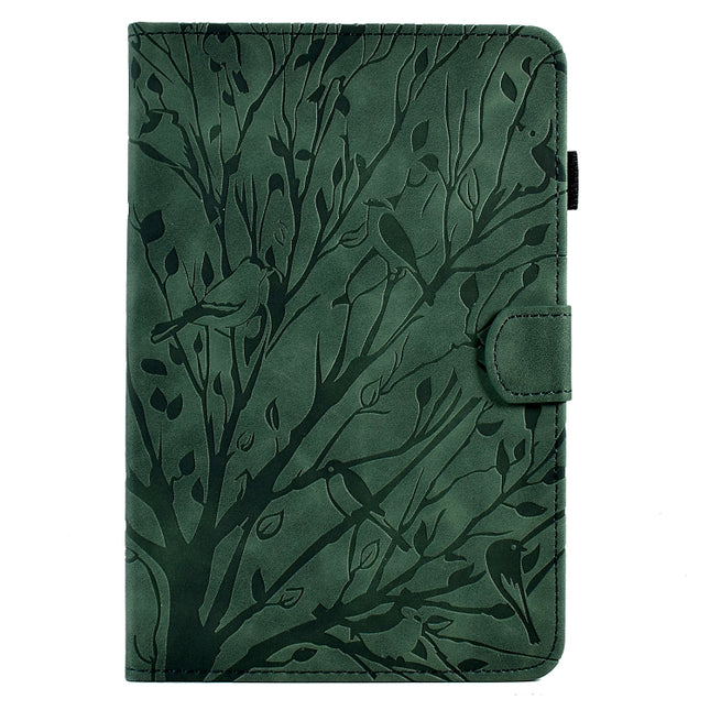 Fortune Tree Pressure Flower PU Tablet Case with Wake-up / Sleep Function, For Amazon Fire 7 2022, For Amazon Kindle Paperwhite / 2 / 3 / 4, For Amazon Kindle Paperwhite 2021, For Lenovo M10 HD 2nd X306X