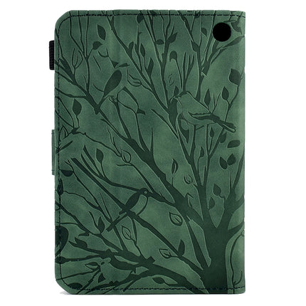 Fortune Tree Pressure Flower PU Tablet Case with Wake-up / Sleep Function, For Amazon Fire 7 2022, For Amazon Kindle Paperwhite / 2 / 3 / 4, For Amazon Kindle Paperwhite 2021, For Lenovo M10 HD 2nd X306X