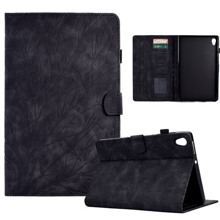 Fortune Tree Pressure Flower PU Tablet Case with Wake-up / Sleep Function, For Amazon Fire 7 2022, For Amazon Kindle Paperwhite / 2 / 3 / 4, For Amazon Kindle Paperwhite 2021, For Lenovo M10 HD 2nd X306X