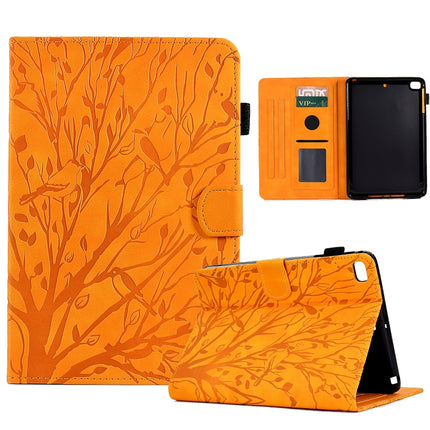 Fortune Tree Pressure Flower PU Tablet Case with Wake-up / Sleep Function, For Huawei MatePad SE, For Huawei Enjoy Tablet 2 / MatePad T 10, For iPad mini 2021 / mini 6, For iPad mini 1 / 2 / 3 / 4 / 5