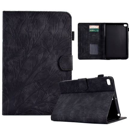 Fortune Tree Pressure Flower PU Tablet Case with Wake-up / Sleep Function, For Huawei MatePad SE, For Huawei Enjoy Tablet 2 / MatePad T 10, For iPad mini 2021 / mini 6, For iPad mini 1 / 2 / 3 / 4 / 5