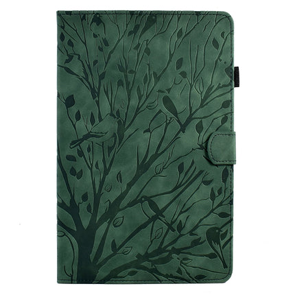 Fortune Tree Pressure Flower PU Tablet Case with Wake-up / Sleep Function, For Lenovo Tab M9, For Lenovo Tab M10 Gen 3, For Lenovo M10 Plus, For Lenovo Tab M10 Plus 3rd Gen