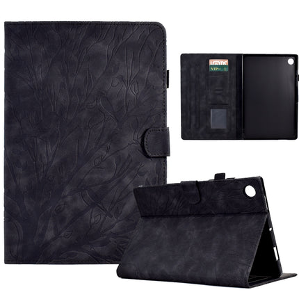 Fortune Tree Pressure Flower PU Tablet Case with Wake-up / Sleep Function, For Lenovo Tab M9, For Lenovo Tab M10 Gen 3, For Lenovo M10 Plus, For Lenovo Tab M10 Plus 3rd Gen