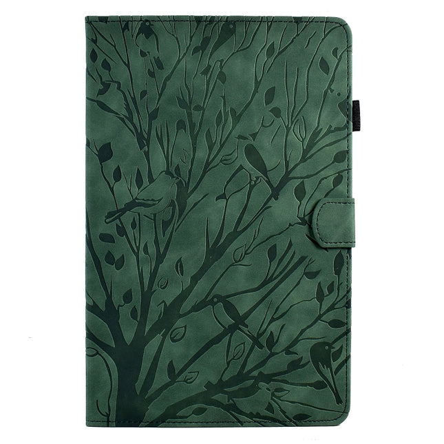 Fortune Tree Pressure Flower PU Tablet Case with Wake-up / Sleep Function, For Lenovo Tab P11 Gen 2, For Lenovo Tab P11 J606F, For Lenovo Tab P11 Pro Gen 2, For Samsung Galaxy Tab A8 10.5 2021