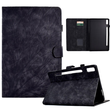 Fortune Tree Pressure Flower PU Tablet Case with Wake-up / Sleep Function, For Lenovo Tab P11 Gen 2, For Lenovo Tab P11 J606F, For Lenovo Tab P11 Pro Gen 2, For Samsung Galaxy Tab A8 10.5 2021