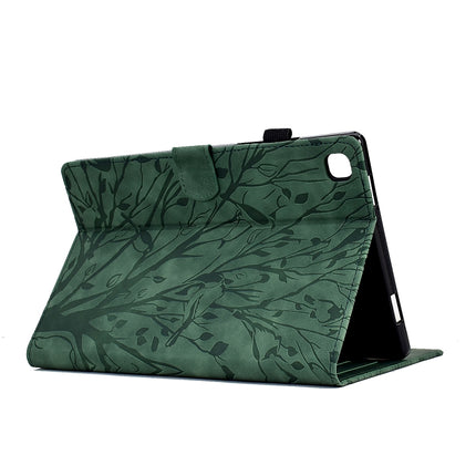 Fortune Tree Pressure Flower PU Tablet Case with Wake-up / Sleep Function, For Samsung Galaxy Tab S6 Lite, For Samsung Galaxy Tab A7 Lite, For Samsung Galaxy Tab A7 2020, For Samsung Galaxy Tab A 10.1 2019
