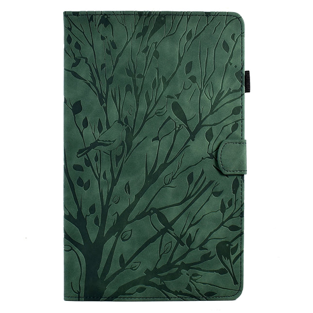 Fortune Tree Pressure Flower PU Tablet Case with Wake-up / Sleep Function, For Samsung Galaxy Tab A 10.1 2016