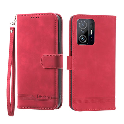 Dierfeng Dream Line TPU + PU Leather Phone Case, For OPPO Reno8 T 4G Global, For Xiaomi Redmi 12C/11A, For Xiaomi Redmi K60/K60 Pro, For Samsung Galaxy M14 5G Global