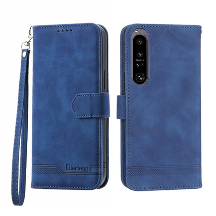 Dierfeng Dream Line TPU + PU Leather Phone Case, For Samsung Galaxy A24 4G Global, For Sony Xperia 1 V 5G, For Sony Xperia 10 V 4G, For Xiaomi Redmi Note 12 4G Global