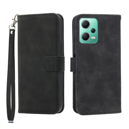 Dierfeng Dream Line TPU + PU Leather Phone Case, For Samsung Galaxy A24 4G Global, For Sony Xperia 1 V 5G, For Sony Xperia 10 V 4G, For Xiaomi Redmi Note 12 4G Global