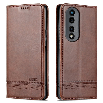 AZNS Magnetic Calf Texture Flip Leather Phone Case, For Honor 90 Pro, For Honor 90, For Honor 80 GT