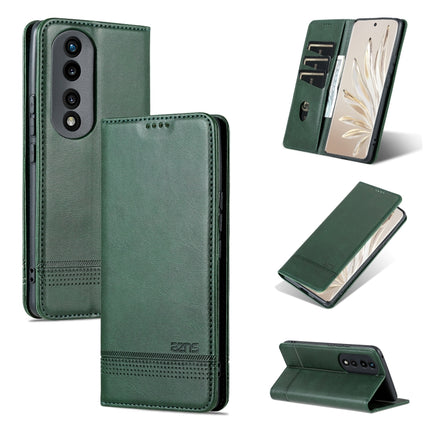 AZNS Magnetic Calf Texture Flip Leather Phone Case, For Honor 90 Pro, For Honor 90, For Honor 80 GT
