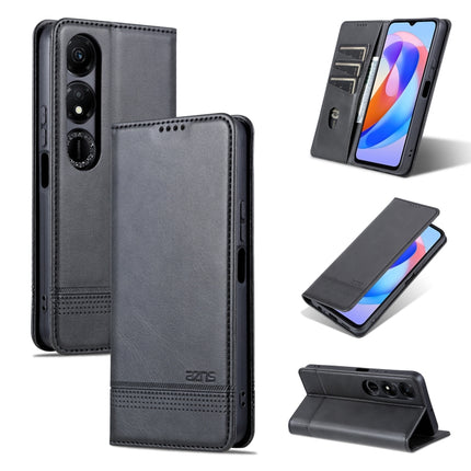 AZNS Magnetic Calf Texture Flip Leather Phone Case, For Honor Play 50 Plus, For Honor X50, For Honor X50i/90 Lite, For Honor Play 40