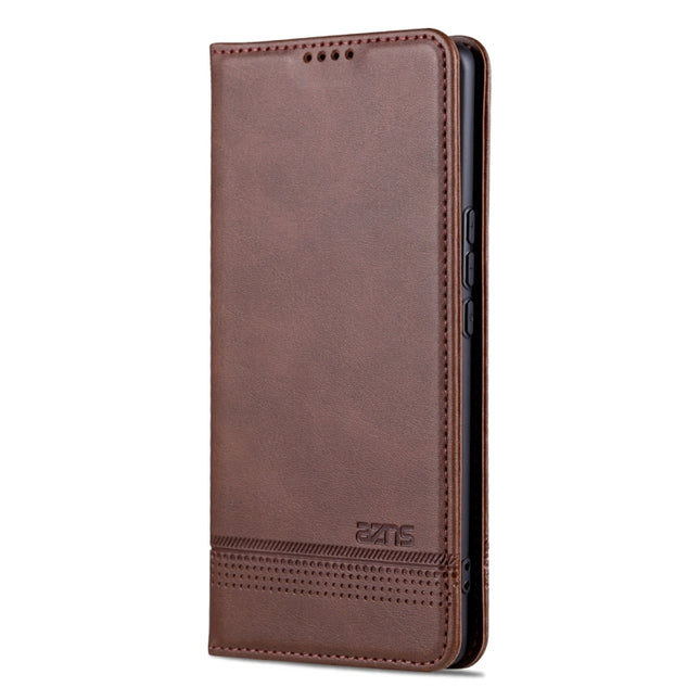 AZNS Magnetic Calf Texture Flip Leather Phone Case, For Honor 90 Pro, For Honor 90, For Honor 80 GT
