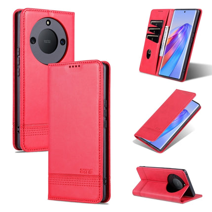 AZNS Magnetic Calf Texture Flip Leather Phone Case, For Honor 90 GT, For Honor Magic6 Lite 5G/X9b, For Honor Play 50 Plus, For Honor X50