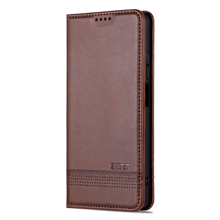 AZNS Magnetic Calf Texture Flip Leather Phone Case