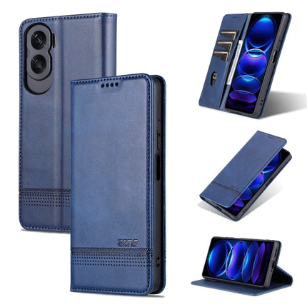 AZNS Magnetic Calf Texture Flip Leather Phone Case, For Honor Play 50 Plus, For Honor X50, For Honor X50i/90 Lite, For Honor Play 40