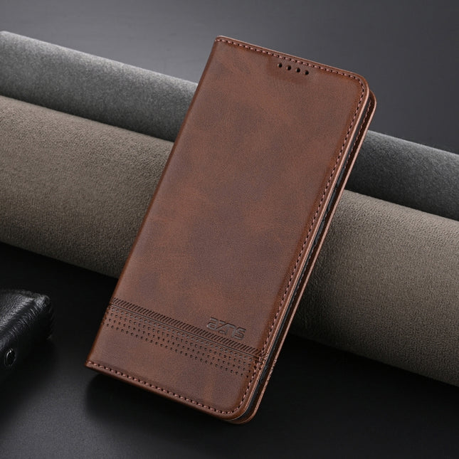 AZNS Magnetic Calf Texture Flip Leather Phone Case