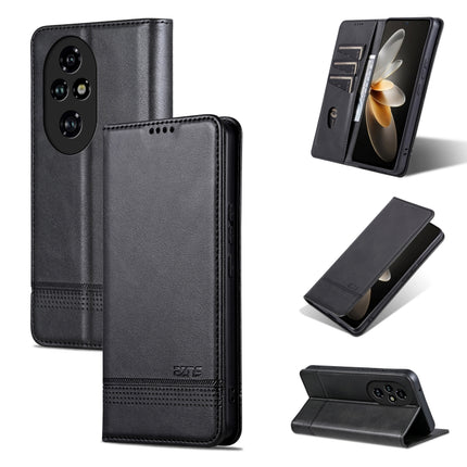 AZNS Magnetic Calf Texture Flip Leather Phone Case, For Honor Play 60 Plus, For Honor X6b, For Honor 200, For Honor 200 Pro