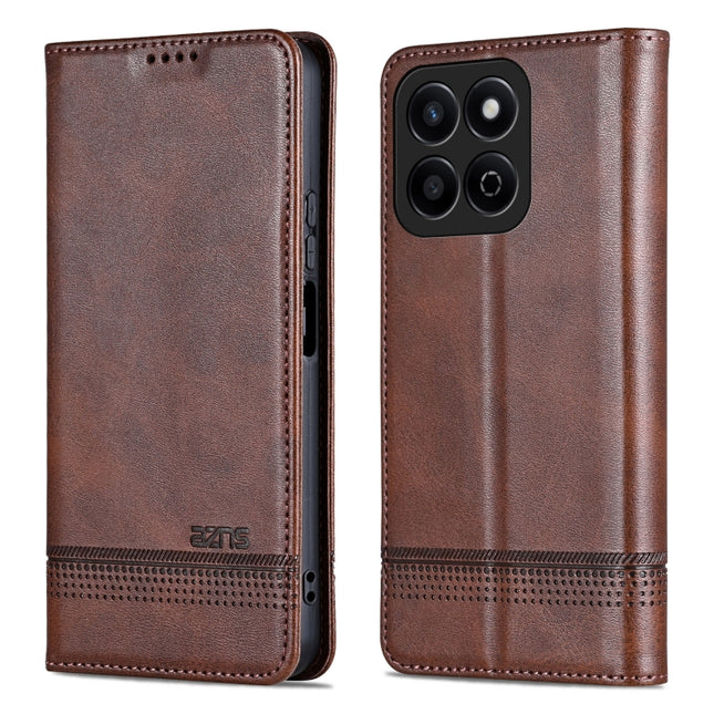 AZNS Magnetic Calf Texture Flip Leather Phone Case