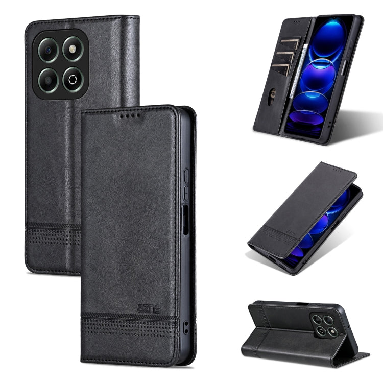 AZNS Magnetic Calf Texture Flip Leather Phone Case