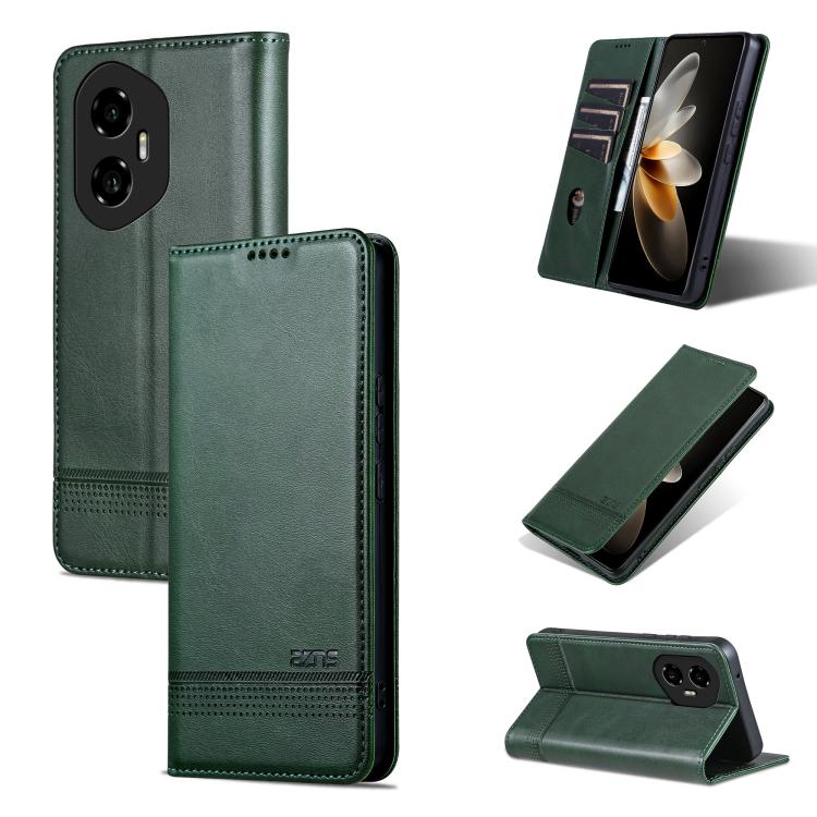 AZNS Magnetic Calf Texture Flip Leather Phone Case