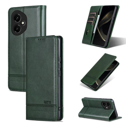 AZNS Magnetic Calf Texture Flip Leather Phone Case, For Honor X70 5G, For Honor 400 Pro 5G Global 160.8mm, For Honor Play 60, For Honor 400 Global 156.5mm