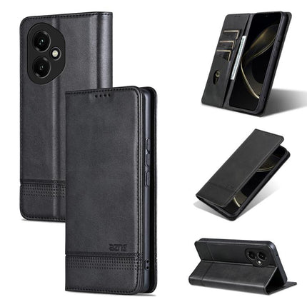 AZNS Magnetic Calf Texture Flip Leather Phone Case, For Honor X70 5G, For Honor 400 Pro 5G Global 160.8mm, For Honor Play 60, For Honor 400 Global 156.5mm
