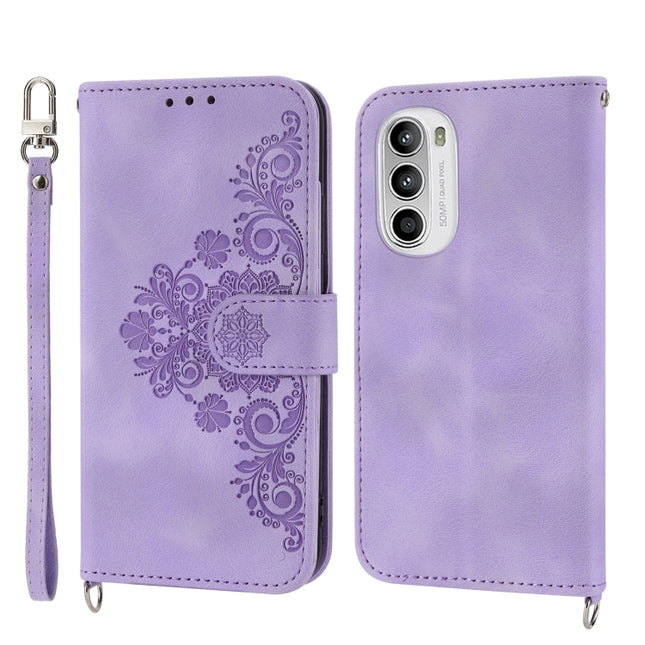 Skin-feel Flowers Embossed Wallet Leather Phone Case, For OPPO A1 Pro, For OPPO Reno9 5G/Reno9 Pro 5G, For OPPO Reno8 4G Global, For OPPO Reno8 T 4G Global