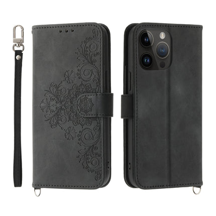 Skin-feel Flowers Embossed Wallet Leather Phone Case, For OPPO A1 Pro, For OPPO Reno9 5G/Reno9 Pro 5G, For OPPO Reno8 4G Global, For OPPO Reno8 T 4G Global
