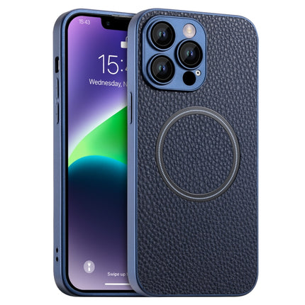 Skin Feel Litchi Texture MagSafe Magnetic Phone Case, For iPhone 14, For iPhone 14 Plus, For iPhone 14 Pro, For iPhone 14 Pro Max, For iPhone 13, For iPhone 13 Pro