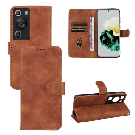 Skin Feel Magnetic Flip Leather Phone Case, For Huawei P60 / P60 Pro, For vivo iQOO Z7