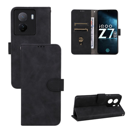 Skin Feel Magnetic Flip Leather Phone Case, For Huawei P60 / P60 Pro, For vivo iQOO Z7