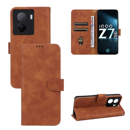 Skin Feel Magnetic Flip Leather Phone Case, For Huawei P60 / P60 Pro, For vivo iQOO Z7