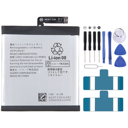 For Sharp AQUOS R2 zero 1 SH-03K Battery Replacement UBATIA286AFN2, For INFOCIS veken M680 M535 HE306, For Sharp R1, For Sharp Aquos S3 FS8032, For Sharp Aquos S2 FS8016 FS8010 FS8018 S3 mini, For Sharp AQUOS 704Sh                                      ...
