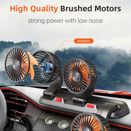 F4310 360-Degree Rotating Adjustable Car Three-Head Fan, F4310 USB Universal, F4310 12V Cigarette Lighter, F4310 24V Cigarette Lighter